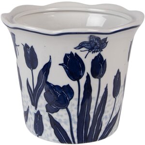 Clayre & Eef 6CE2379 Decoratieve bloempot Ø 21x16 cm