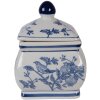 Clayre & Eef 6CE2391 Decoratieve Pot met Deksel 13x13x17 cm