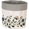 Clayre & Eef GTB50 broodmand beige-groen 15x16 cm