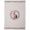 Clayre & Eef keukentuch 50x70 cm beige-bruin