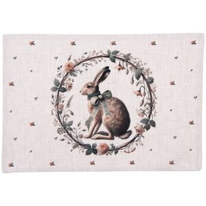 Clayre & Eef NLE40 tafelset 6 stuks 48x33 cm...