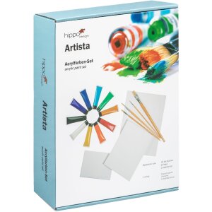 Walther Acrylverfset met canvas en penseel –...