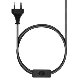 Clayre & Eef tafellamp zwart-grijs Ø41x75 cm E27 max 60W