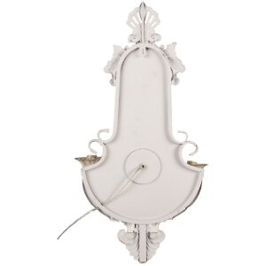 Clayre & Eef wandlamp 40x18x70 cm beige-groen E14 max 2x25W