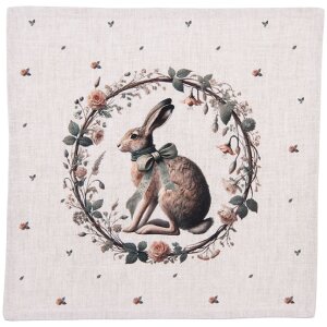 Clayre & Eef servetten set van 6 stuks, beige en...