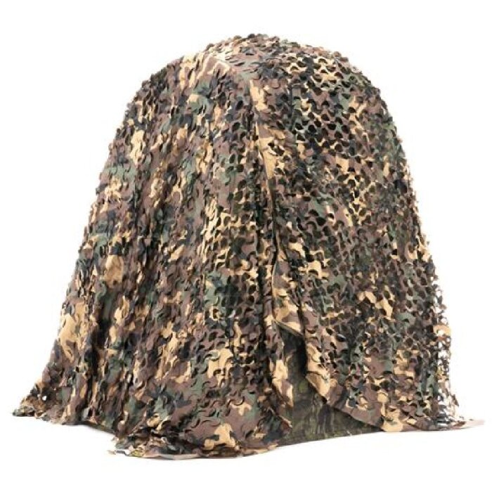 Buteo Photo Gear 3D-bladpatroon camouflage net bos 2,4x3 m