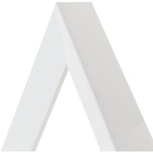 MendeFrames witte houten fotolijst 20x20 cm met antireflexglas