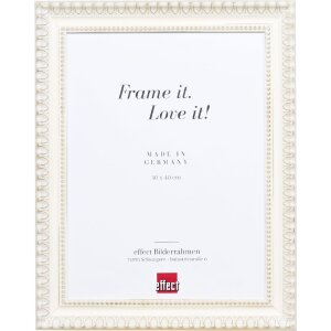 Effect Houten Spiegel Profiel 56 in Antikzilver of Wit 30x40 tot 50x70 cm