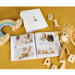 Hama Memo-Album Dieren voor 200 fotos 10x15 cm wit