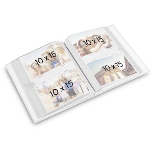Hama Memo-Album Dieren voor 200 fotos 10x15 cm wit