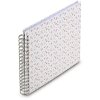 Hama Spiral-Album Floral, 28x24 cm, 50 witte pagina’s, neutraal