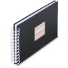 Hama Spiral-Album Fine Art, 24x17 cm, 50 witte pagina’s, New Black
