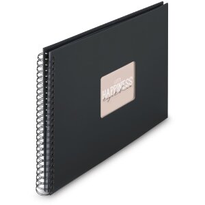 Hama Spiral-Album Fine Art, 36x32 cm, 50 zwarte...