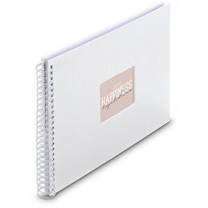 Hama Spiral-Album Fine Art 36x32 cm, 50 witte pagina’s, wit