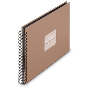 Hama Spiral-Album Fine Art 28x24 cm, 50 zwarte...