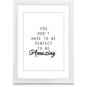 Hama Kunststoflijst Chiaro, Wit, 50 x 70 cm