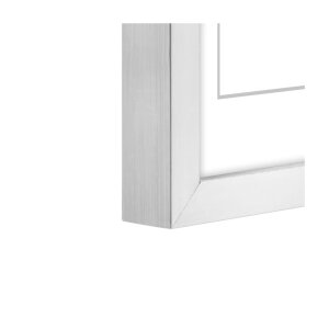 Hama Kunststoflijst Chiaro, Wit, 50 x 70 cm