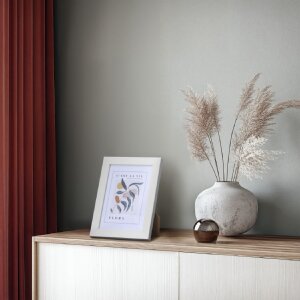 Hama Kunststoflijst Flora, Wit, 15 x 20 cm