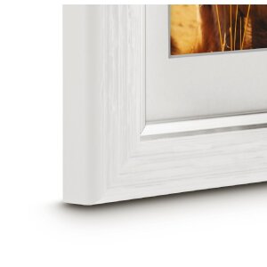 Hama Kunststoflijst Lima Wit 13x18cm met tischaufsteller en wandmontage