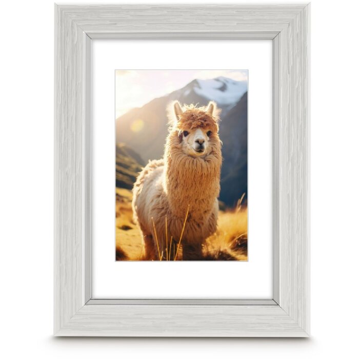 Hama Kunststoflijst Lima Wit 20x30 cm met los te maken inlegplaat