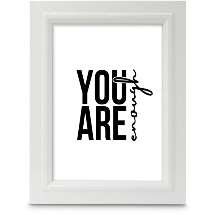 Hama Holzrahmen Chic, wit, 15 x 20 cm, met reflexglas, hang- en staandhouder