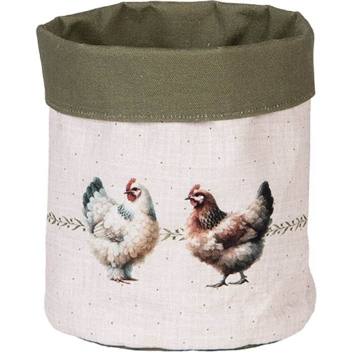 Clayre & Eef Broodmandje Ø 15x16 cm beige-bruin