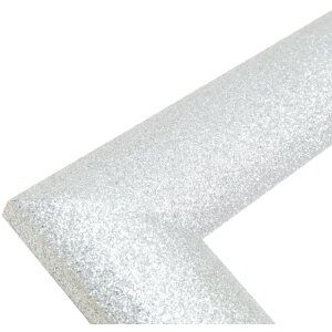 Deknudt S97DD7 houten fotolijst zilver met helderglas, 13x18 tot 40x60 cm