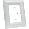 Deknudt S97DD7 houten fotolijst zilver met helderglas, 13x18 tot 40x60 cm