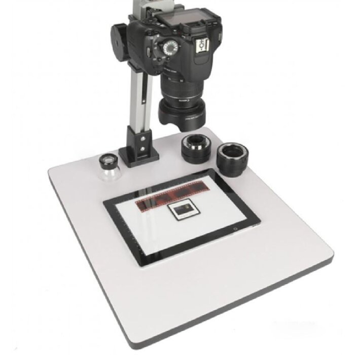 StudioKing CS-105 fotostudio-set met 40x48 cm werkoppervlakte en 71 cm zuil