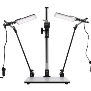 StudioKing CS-105 fotostudio-set met 40x48 cm werkoppervlakte en 71 cm zuil