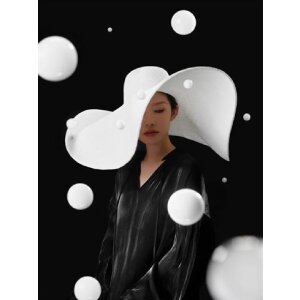 PMI Bubble Kit – witte schuimformule voor rookballonnen, met dop en reinigingsdoek