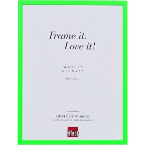 Effect Holzrahmen Profil neongroen 10x10 cm met...