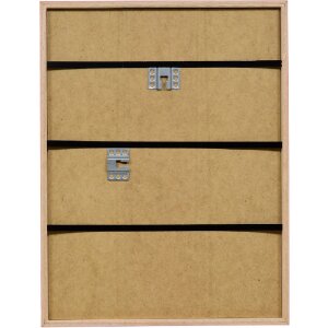 Effect Holzrahmen Profil neonrood 21x29,7 cm met antireflexglas