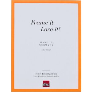 Effect Holzrahmen Profil neonoranje 18x27 cm met antireflexglas