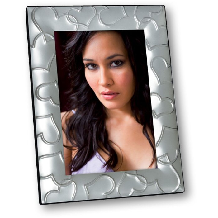 Fotolijst Katherina 13x18 cm zilver Harten