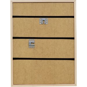 Effect Holzrahmen Profil 2490 natuur 25x50 cm klarglas