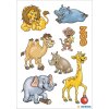 herma decoratieve etiketten decor dierentuin dieren 3 vellen