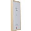 Effect houten fotolijst Profil 2480 van linde 50x50 cm met klarglas