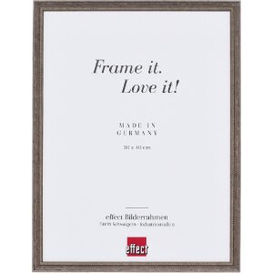 Effect Holzrahmen Profil 2440 bruin 30x45 cm met museumsglas