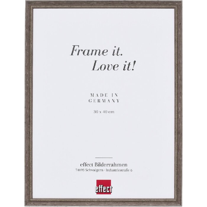 Effect Houten Fotolijst Profil 2440 Bruin 13x13 cm met Antireflexglas