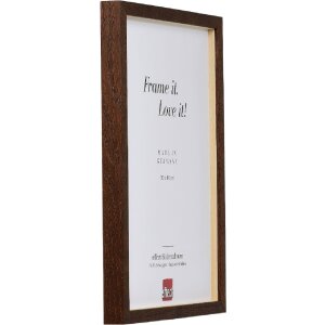 Effect Houten Foto-Frame Nussbaum 25x35 cm Klarglas Abstandshalter