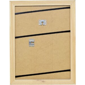 Effect Holzrahmen Profil 2420 - 40x40 cm - lichtgrijs met museumglas