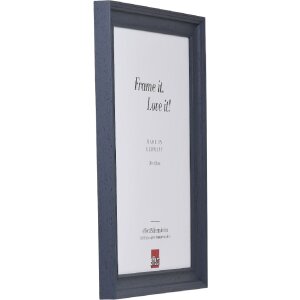 Clayre & Eef houten fotolijst grijs 13x18 cm met antireflexglas