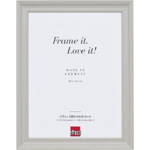 Clayre & Eef Effect Holz-Bilderrahmen Profil 2420 40x50 cm hellgrau kandelaar