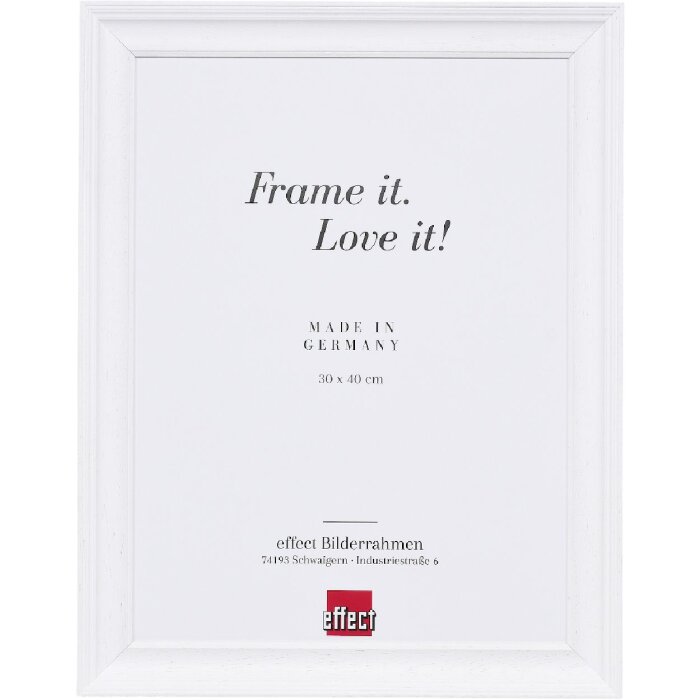 Effect Holz Fotolijst Profil 2420 wit 13x18 cm