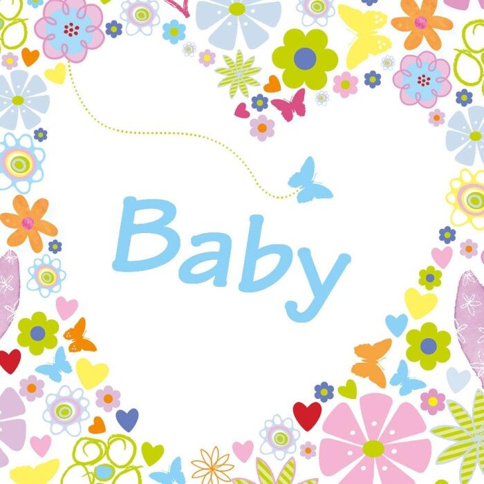 Mini-kaart Artebene Baby-Milles Fleurs