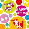 Mini-kaart Artebene Verjaardag-Honden