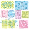 Mini Kaart Kunst Niveau Baby-Grafisch