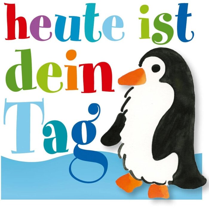Mini Kaart Kunst Niveau Pinguïn-Kinderen