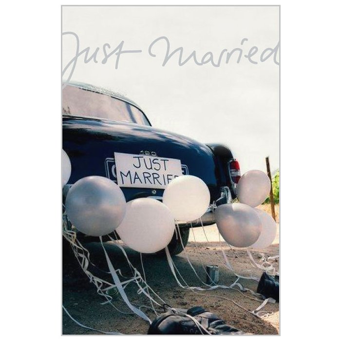 Kunst Vlakte Kaart Net Getrouwd Vintage Auto